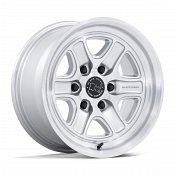 Black Rhino Echo Machined Silver Black Custom Wheels